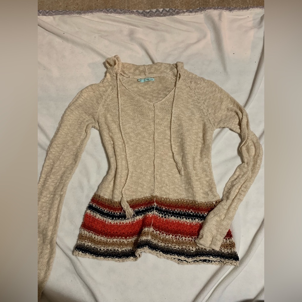 Hooded Nit Sweater